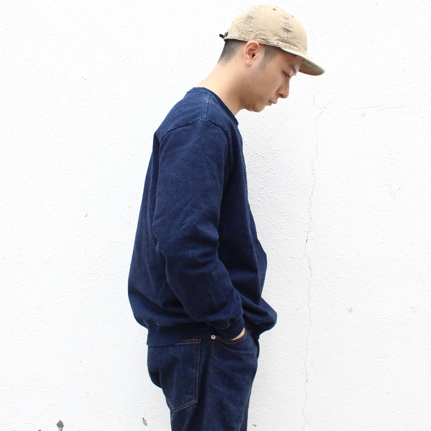 TYCA - INDIGO SWEAT STONE WASHED