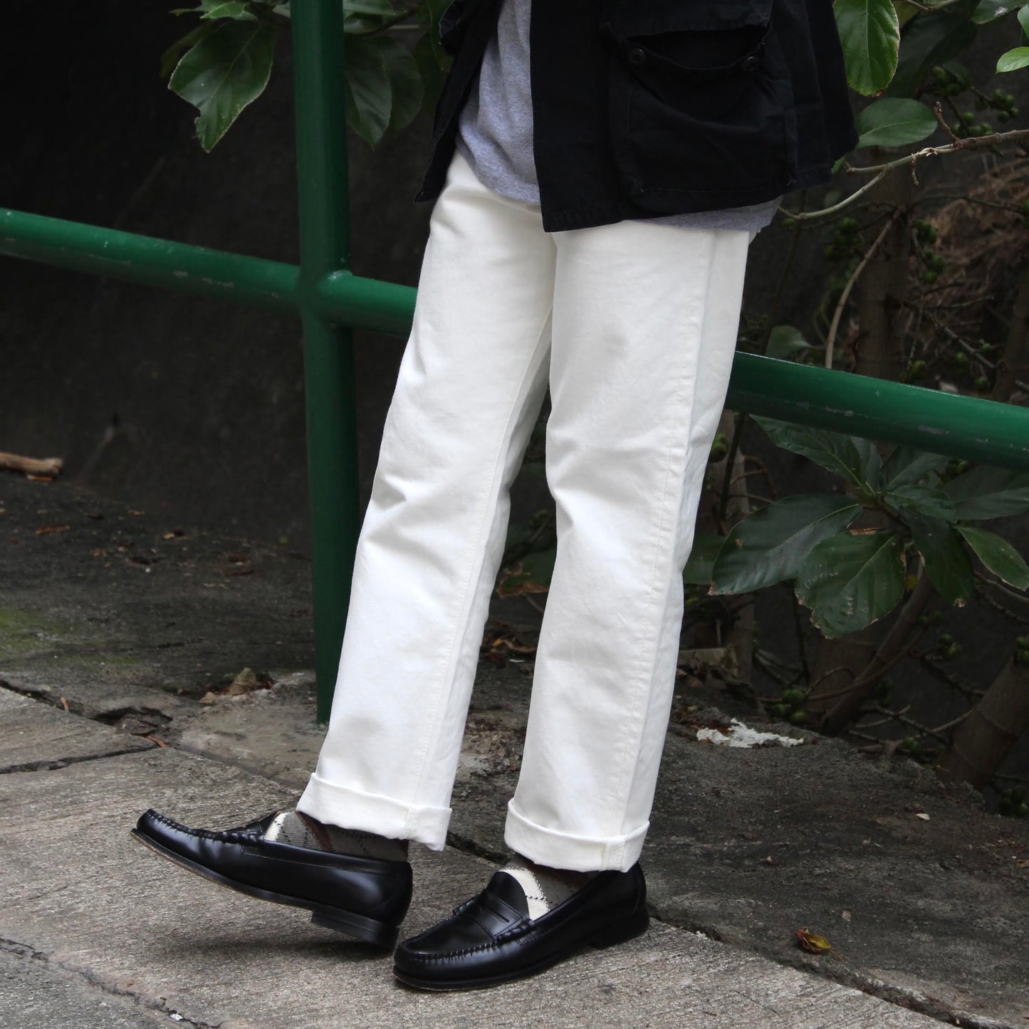 OrSlow -
105 STANDARD FIT DENIM (WHITE)