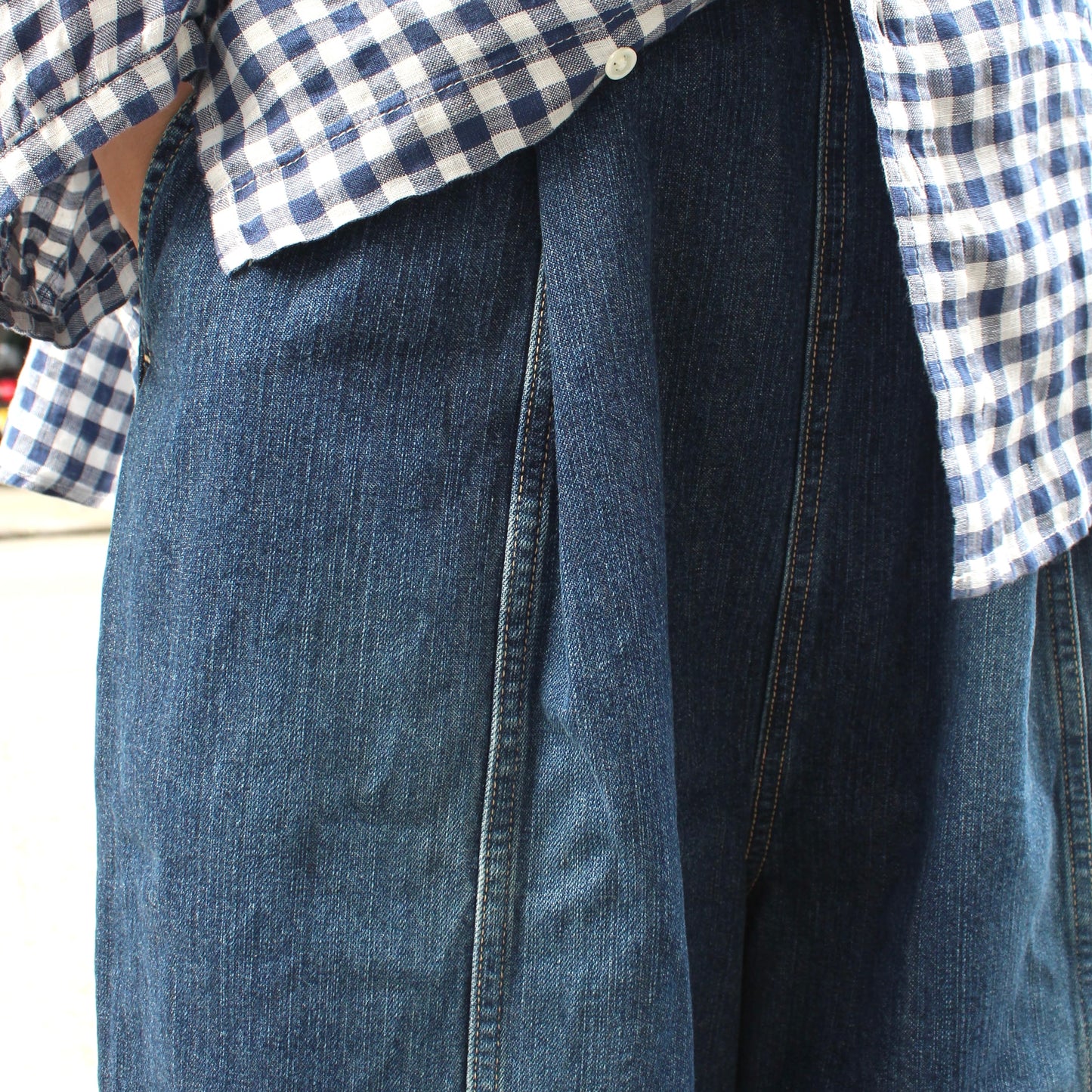 Brocante - Tonneau 11OZ Denim Pants(Used Wash)