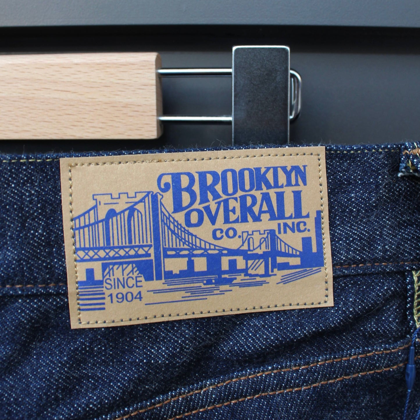 BROOKLYN OVERALL -
13.5OZ LOOSE DENIM PANTS