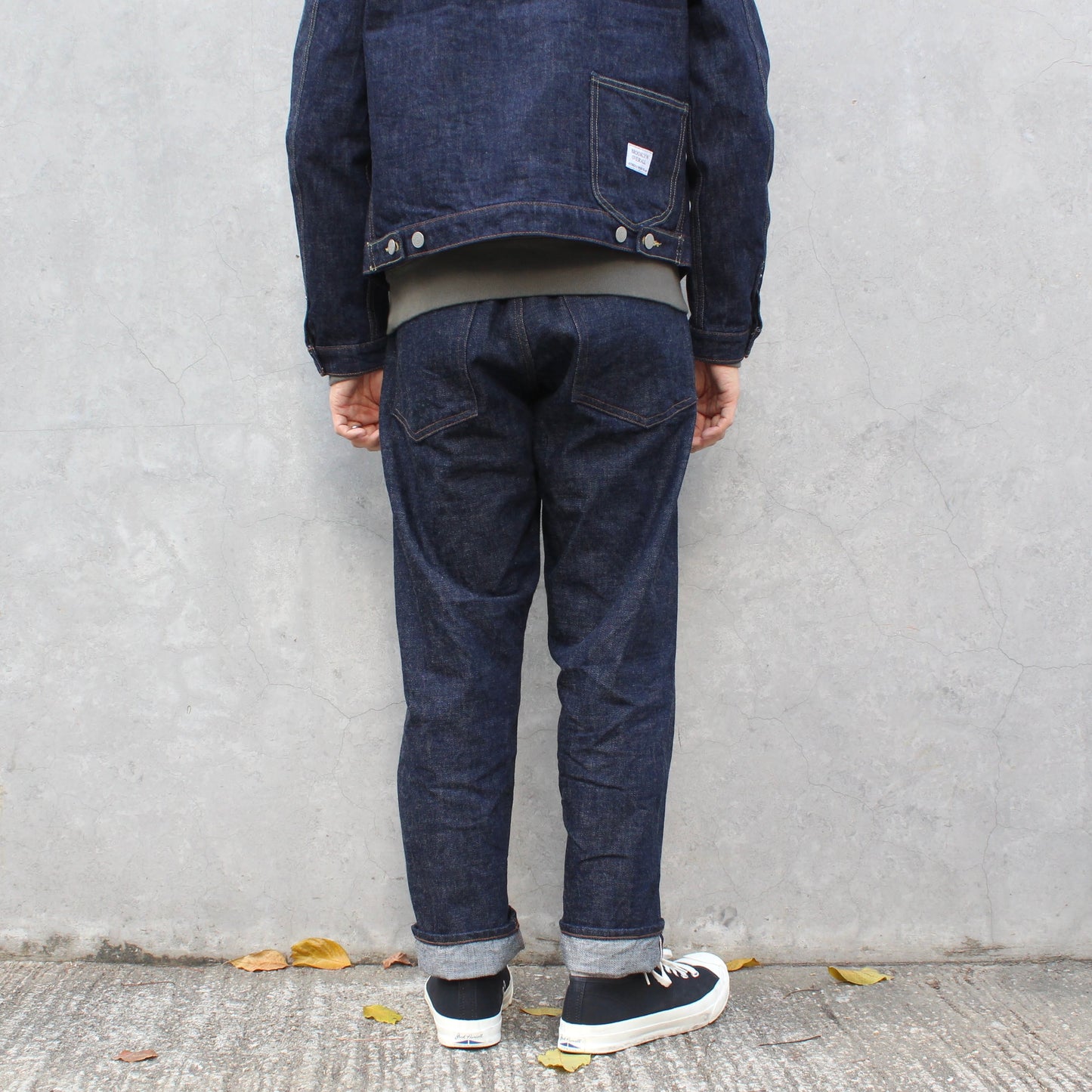BROOKLYN OVERALL -
13.5OZ LOOSE DENIM PANTS