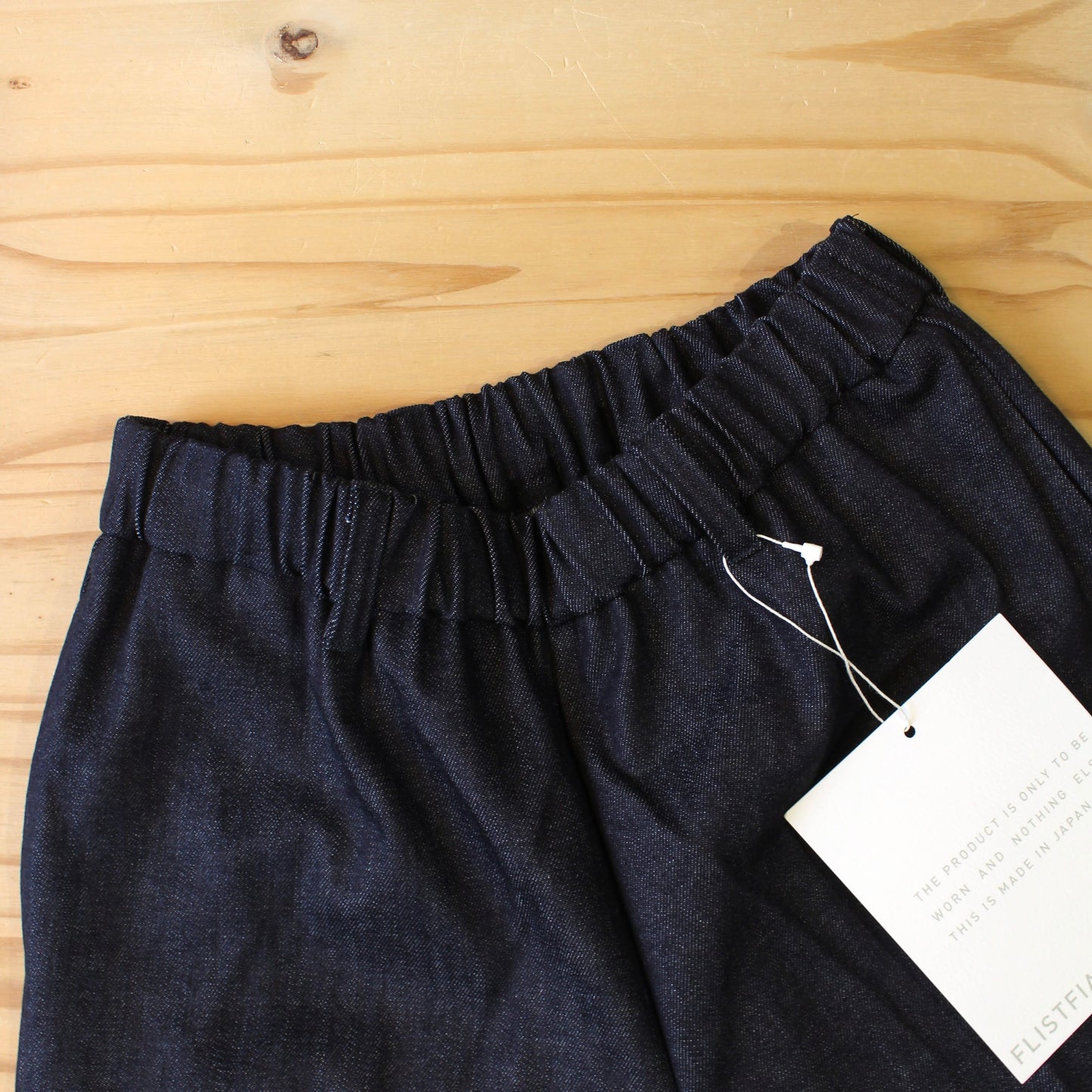 FLISTFIA - Denim Belted Trousers