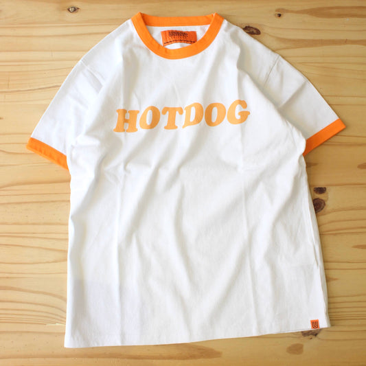 UNIVERSAL OVERALL -
HOT DOG RINGER TEE