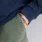 Atease -
 SMILE OPEN WORK BEADS BRACELET