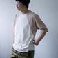 REMILLA -
 RAGLAN HALF SLEEVES TEE