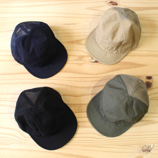 HIGHER -
 RIP STOP 7PANEL MESH CAP