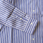 MANUAL ALPHABET -
 80/2 STRIPE SHIRT BULGING FIT