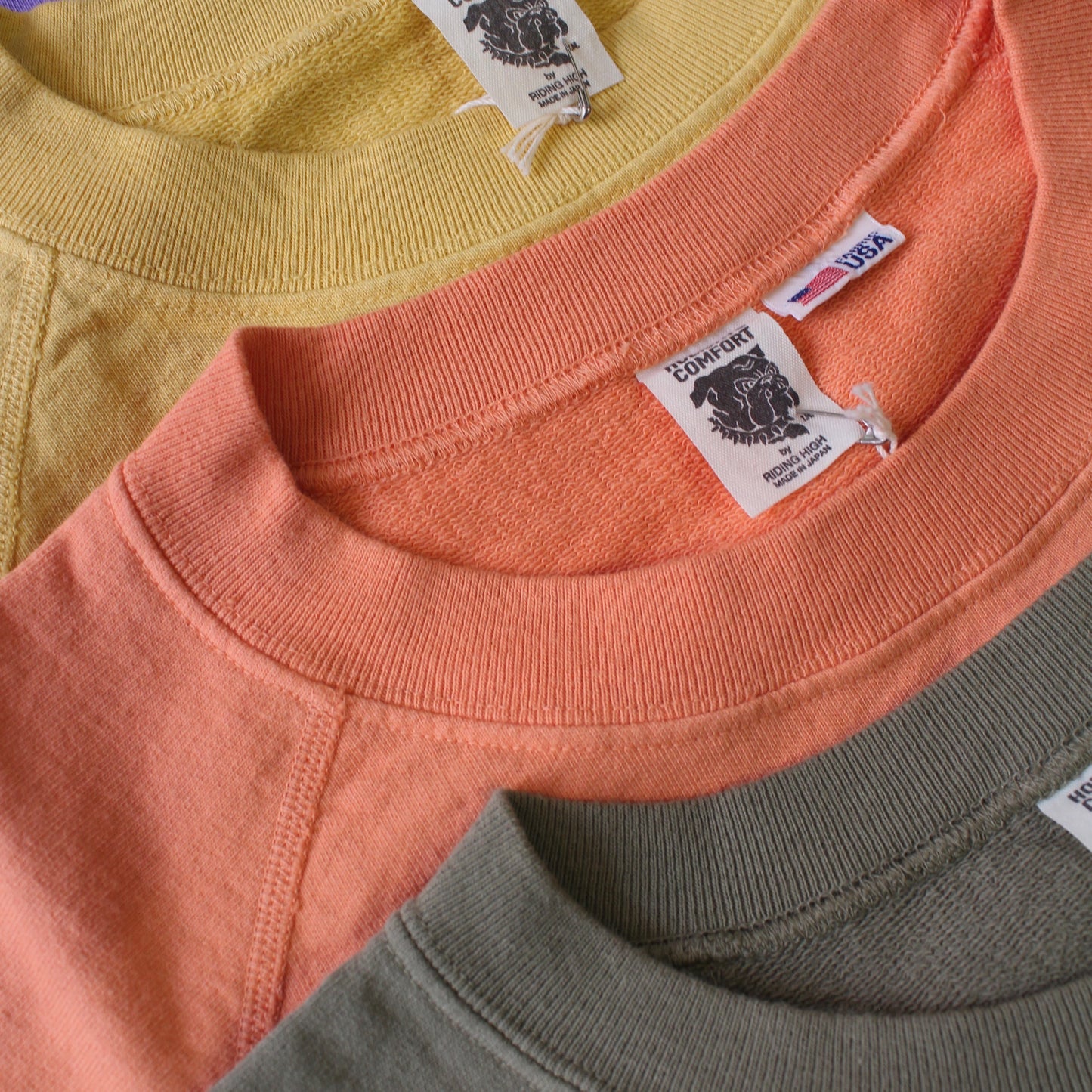 RIDING HIGH - 7.5OZ USA FRENCH TERRY RAGLAN SWEAT