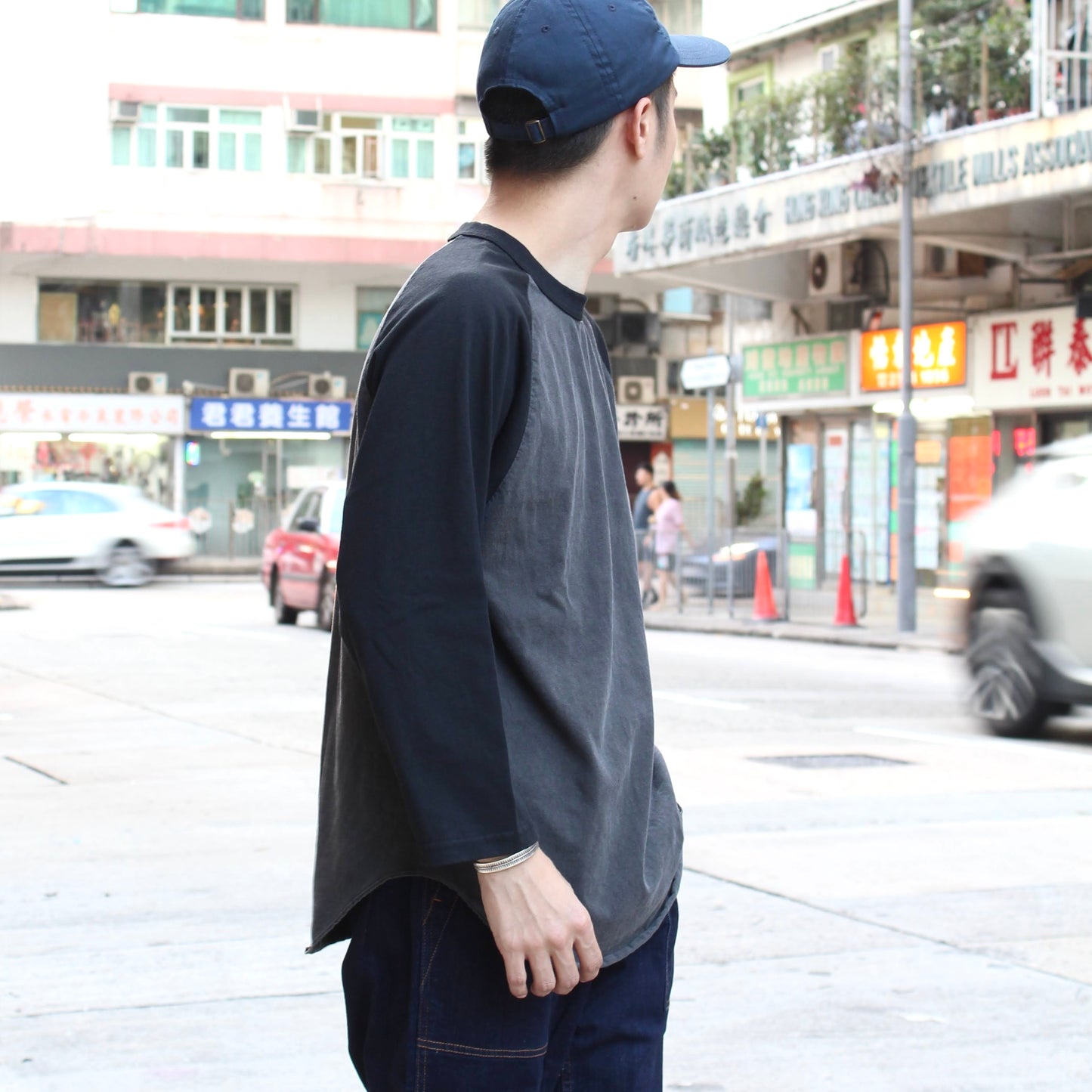 Walla Walla Sport - (PIGMENT DYE) - 3/4 SLEEVE BASEBALL TEE