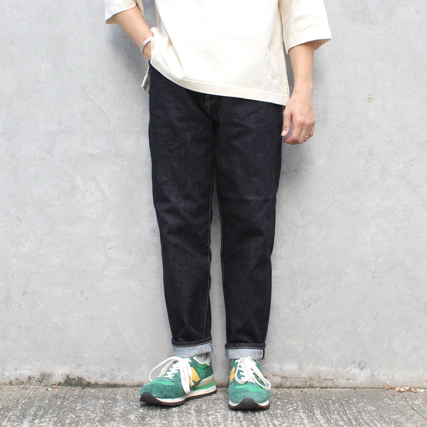 HATSKI - 15.6OZ Loose Tapered Denim (ONE WASH)