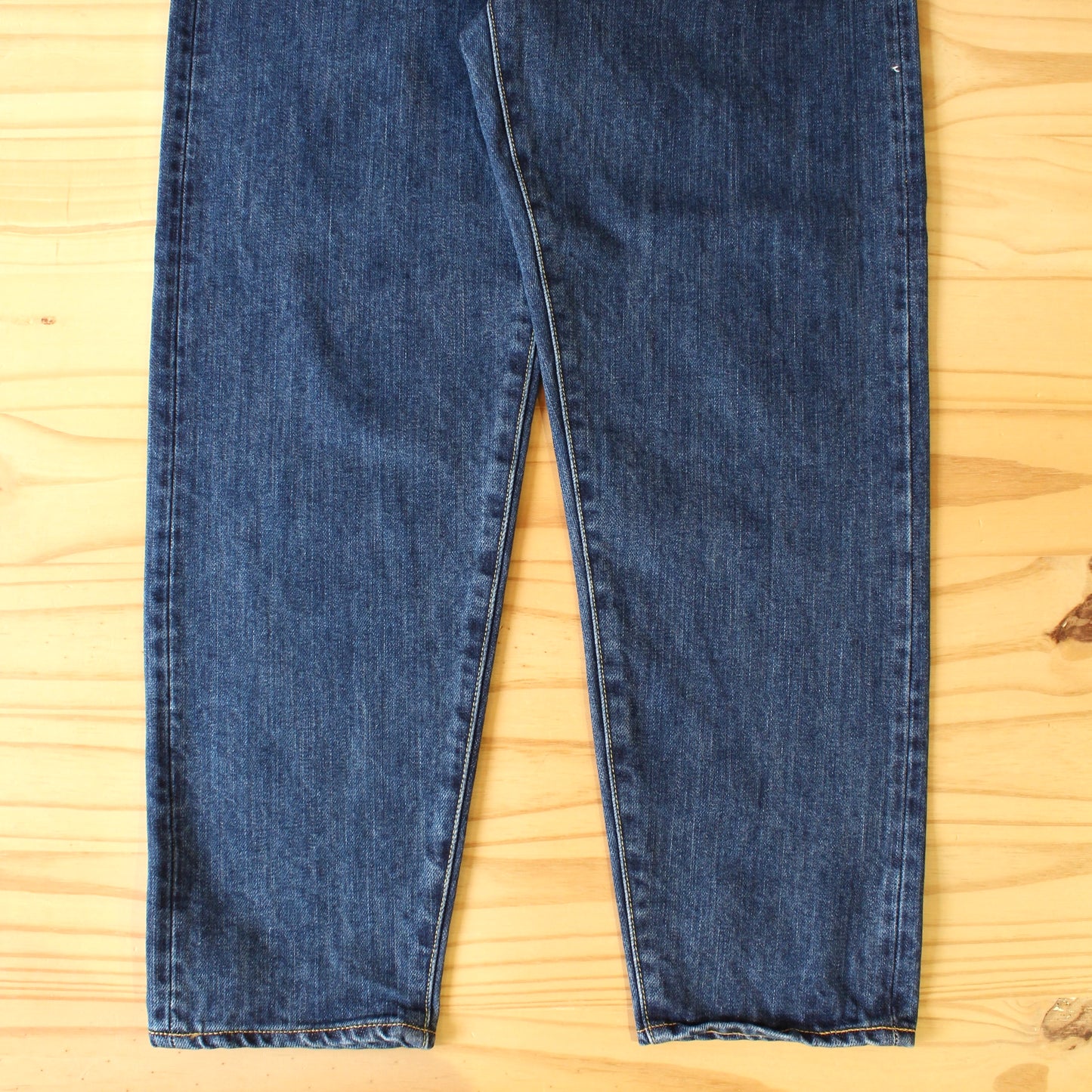 HATSKI - 15.6OZ Loose Tapered Denim (USED BLUE)