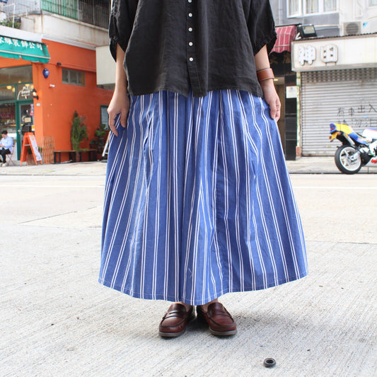 DMG -
 Stripe Board Long Skirt
