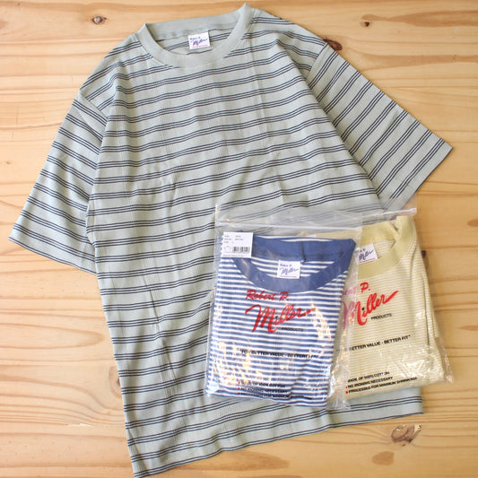 ROBERT P. MILLER - 
PANEL-RIB CASUAL FIT TEE