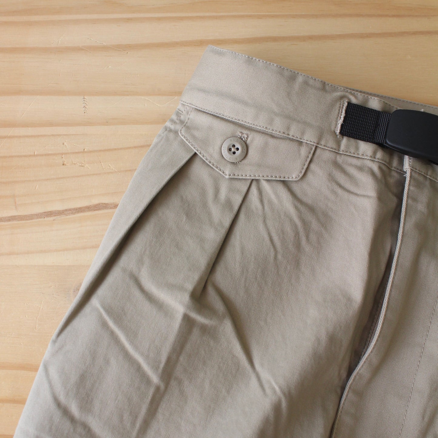 WILD THINGS JAPAN - 2 TUCK FRENCH CHINO