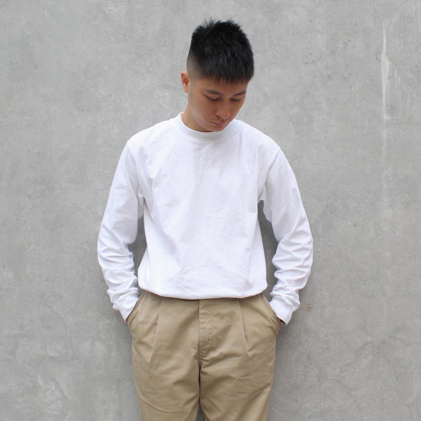 GOODWEAR (美版) - 7.2OZ L/S CREW TEE CLASSIC FIT