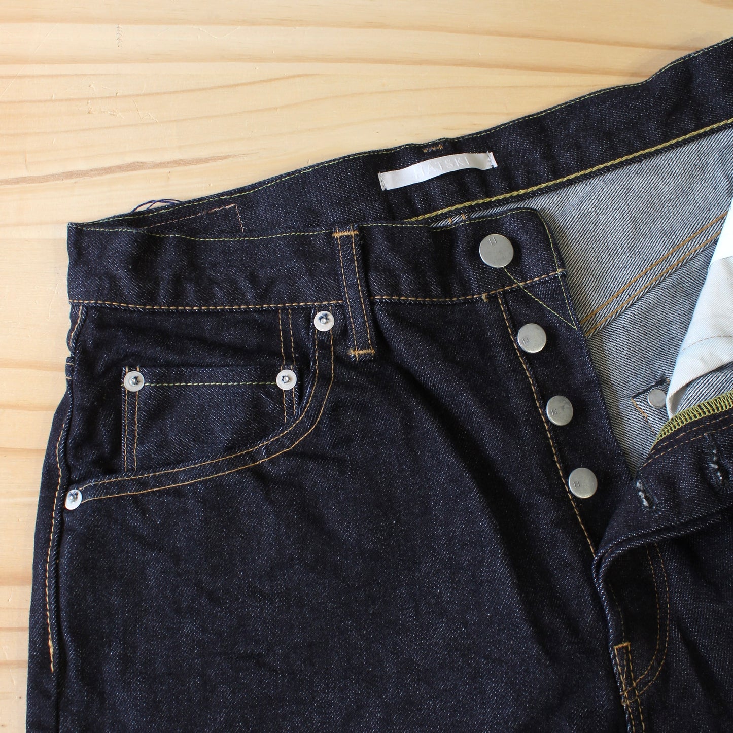 HATSKI - 15.6OZ Wide Tapered Denim (ONE WASH)