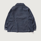 Ordinary Fits - 
ROUND COLLAR DENIM PULLOVER SHIRT