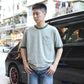 FELCO -
S/S BOYISH STRIPE RINGER POCKET TEE