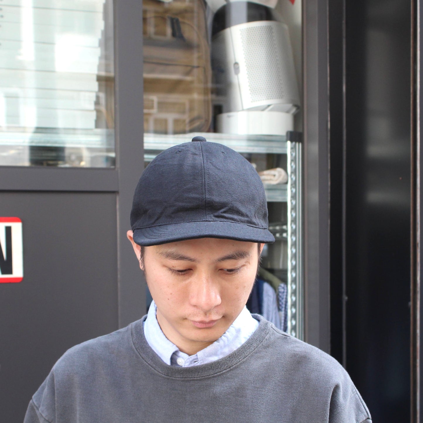 HIGHER - 
FRENCH OXFORD CINCH BUCKLE CAP