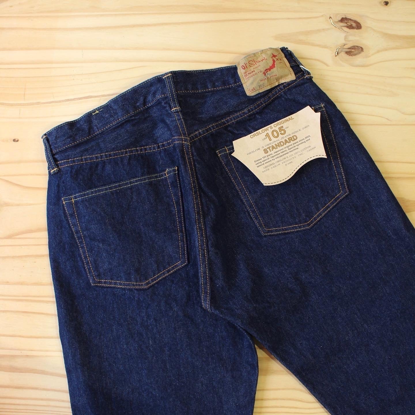 Or Slow - 105 STANDARD FIT 13.7OZ DENIM (ONE WASH)