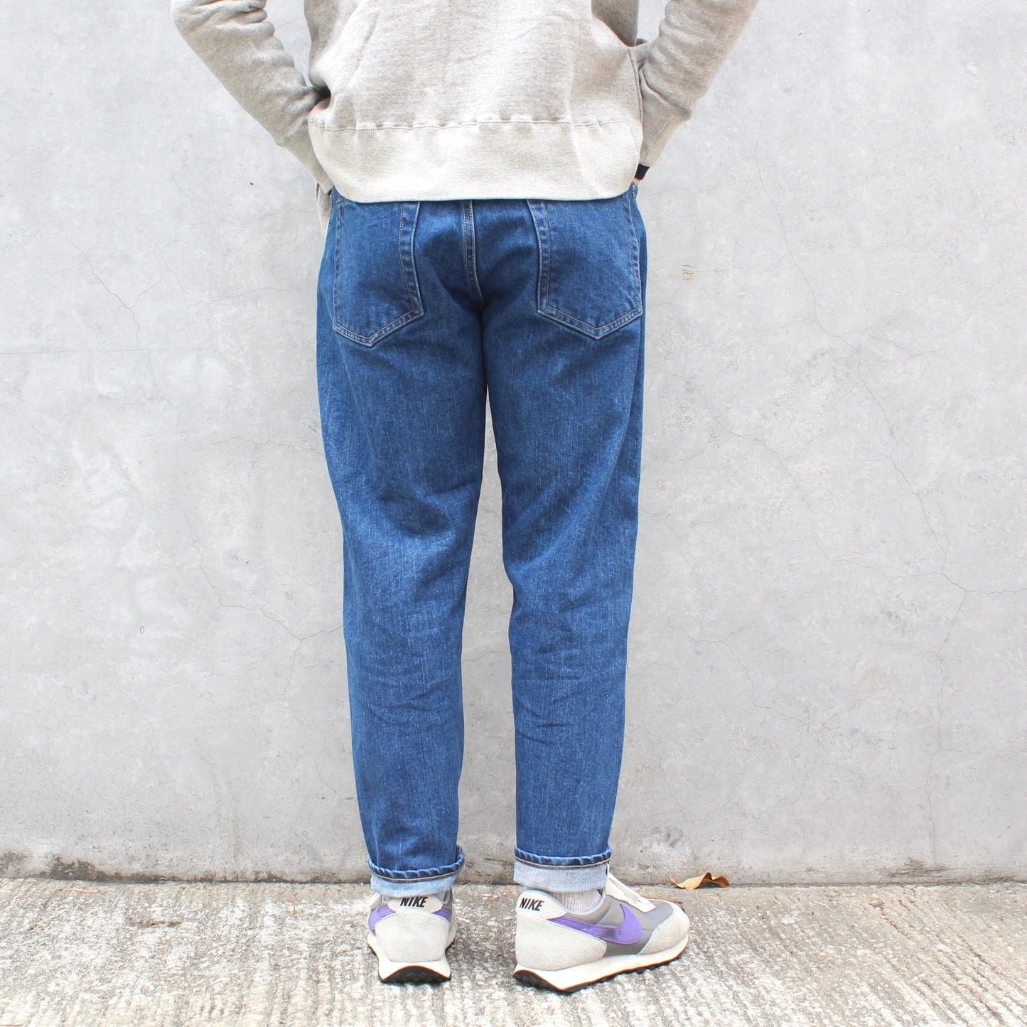 HATSKI - 15.6OZ Loose Tapered Denim (USED BLUE)
