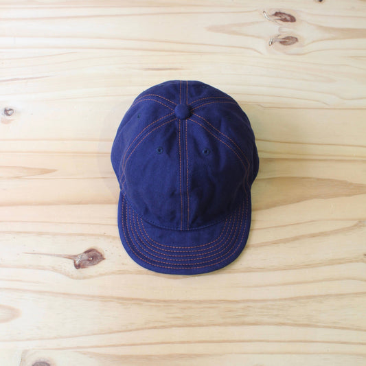 HIGHER -
 BLUE SELVEDGE DENIM CINCH BUCKLE CAP