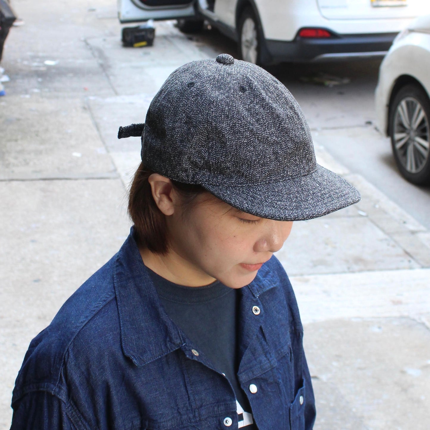 HIGHER - 
FRENCH OXFORD CINCH BUCKLE CAP