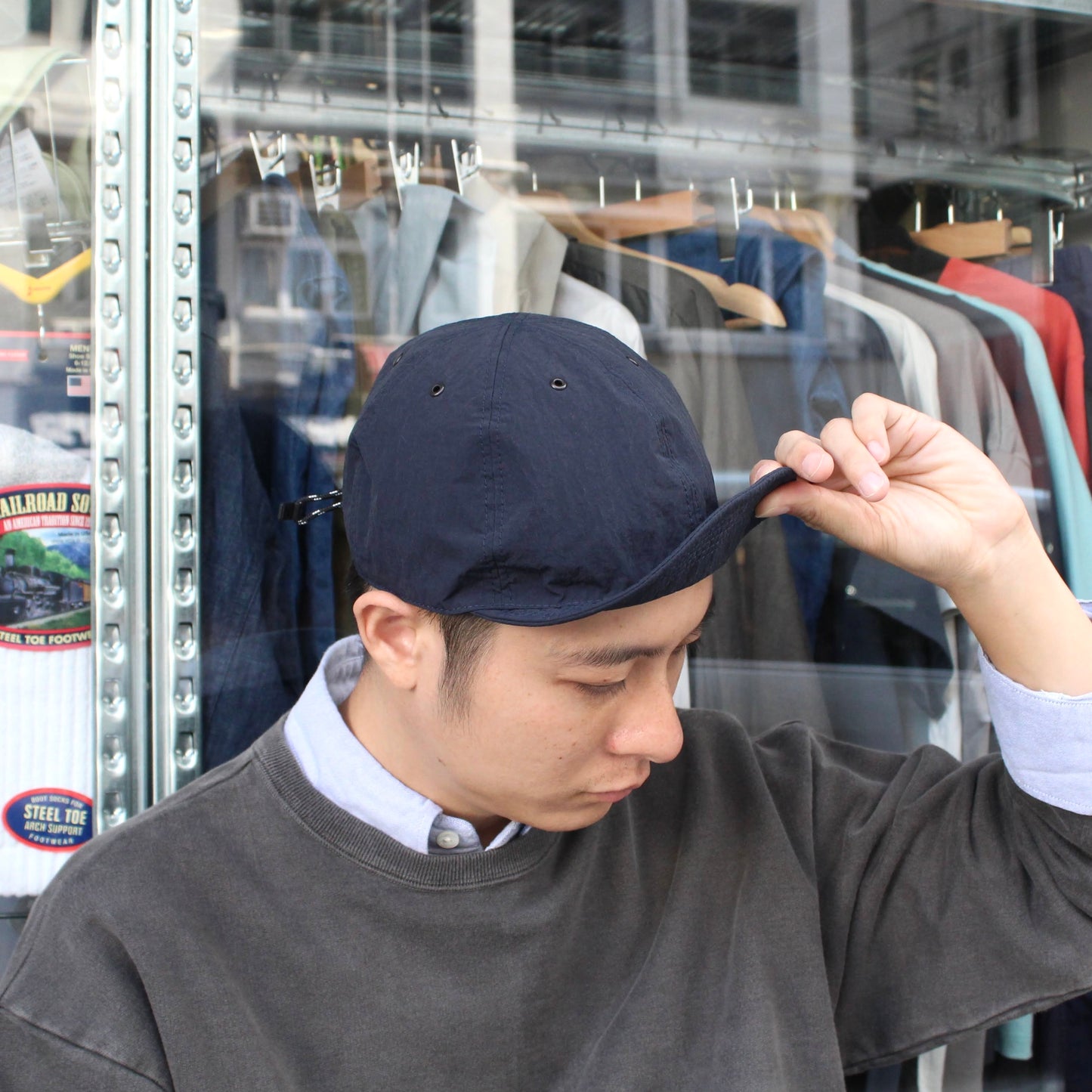 HIGHER - 
RECYCLED NYLON KELP CAP