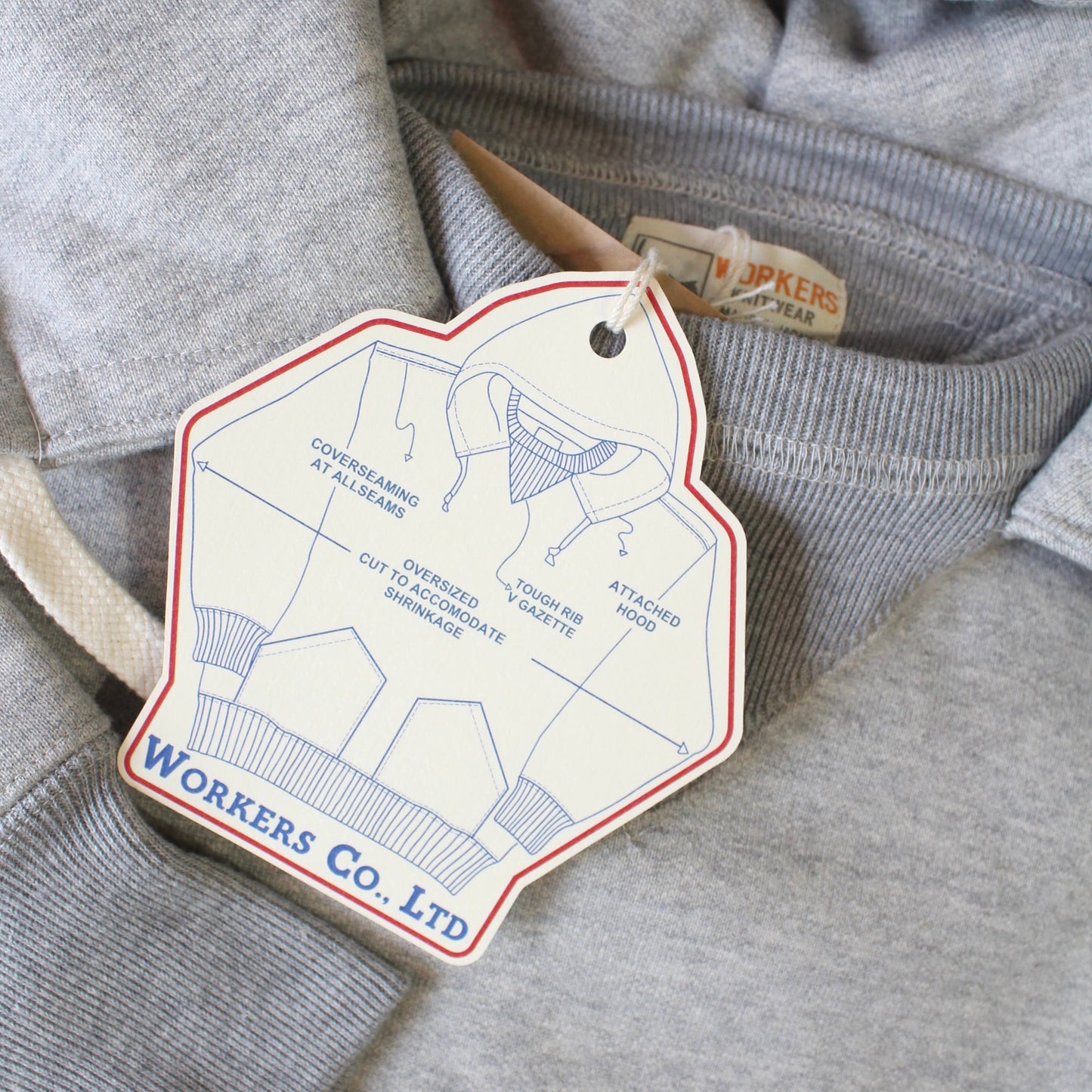 WORKERS - HEAVY SWEAT “ATOZUKE-PARKA”