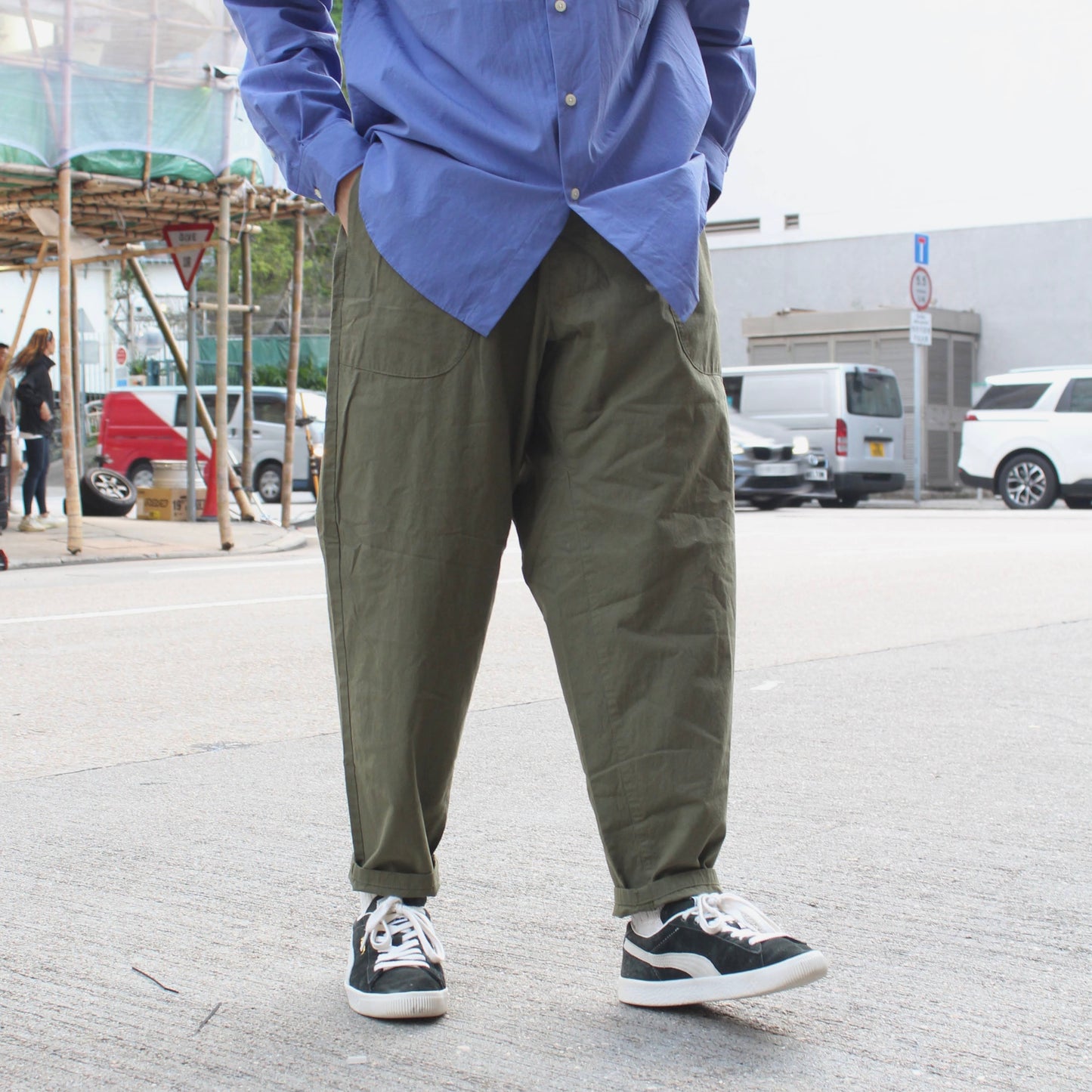 CAMP SERVICE - ARMY COCK PANTS