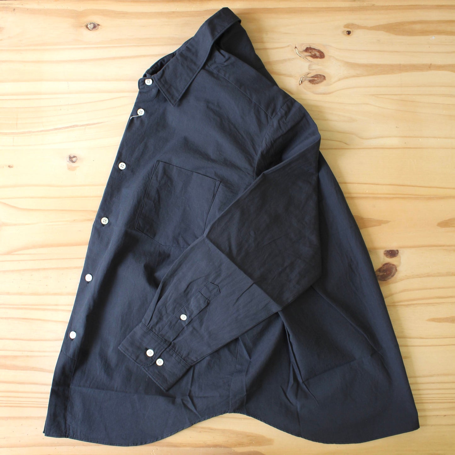 MANUAL ALPHABET - 
BROAD CLOTH LOOSE FIT RC SHIRT