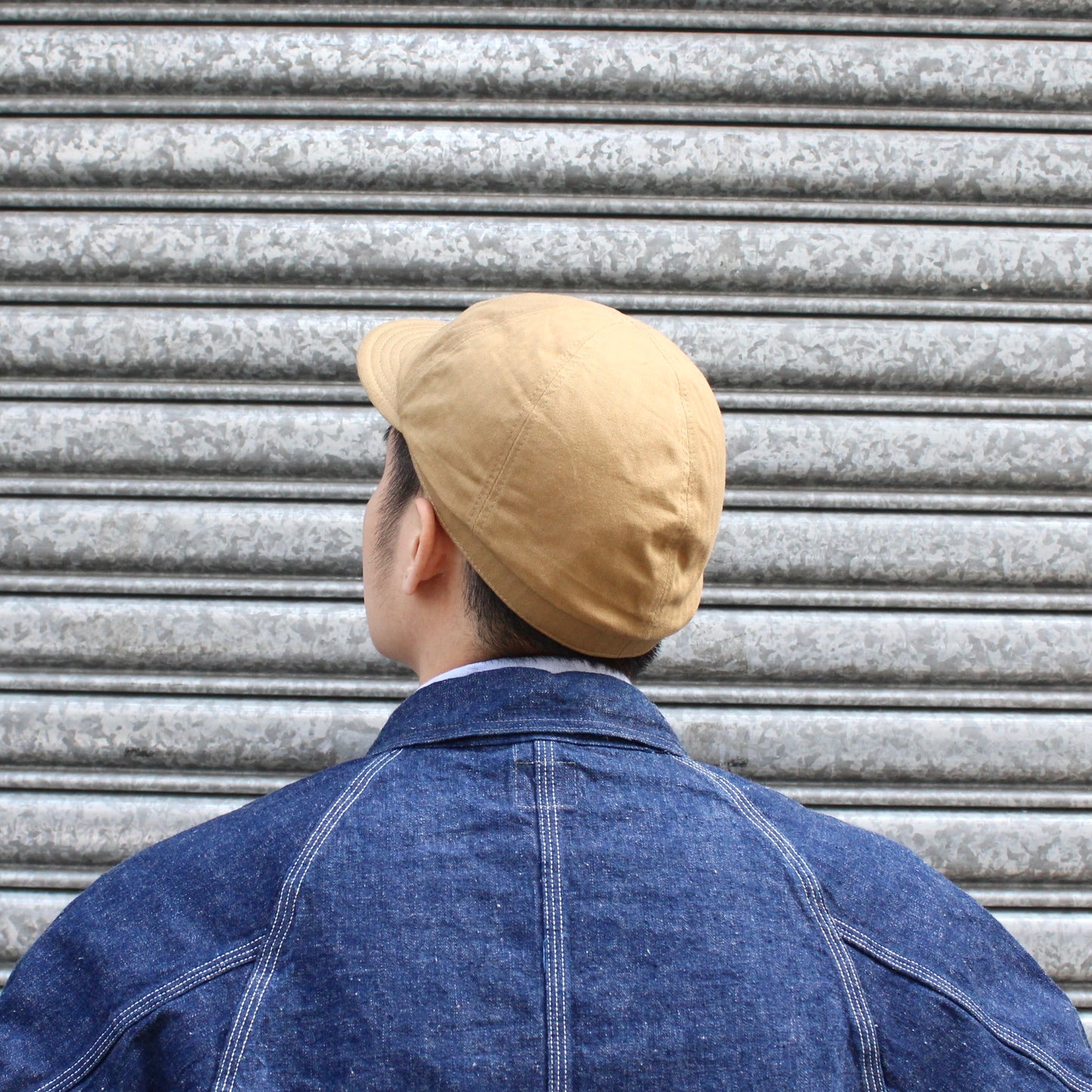 HIGHER - 
ARMY HERRINGBONE POSTMAN CAP