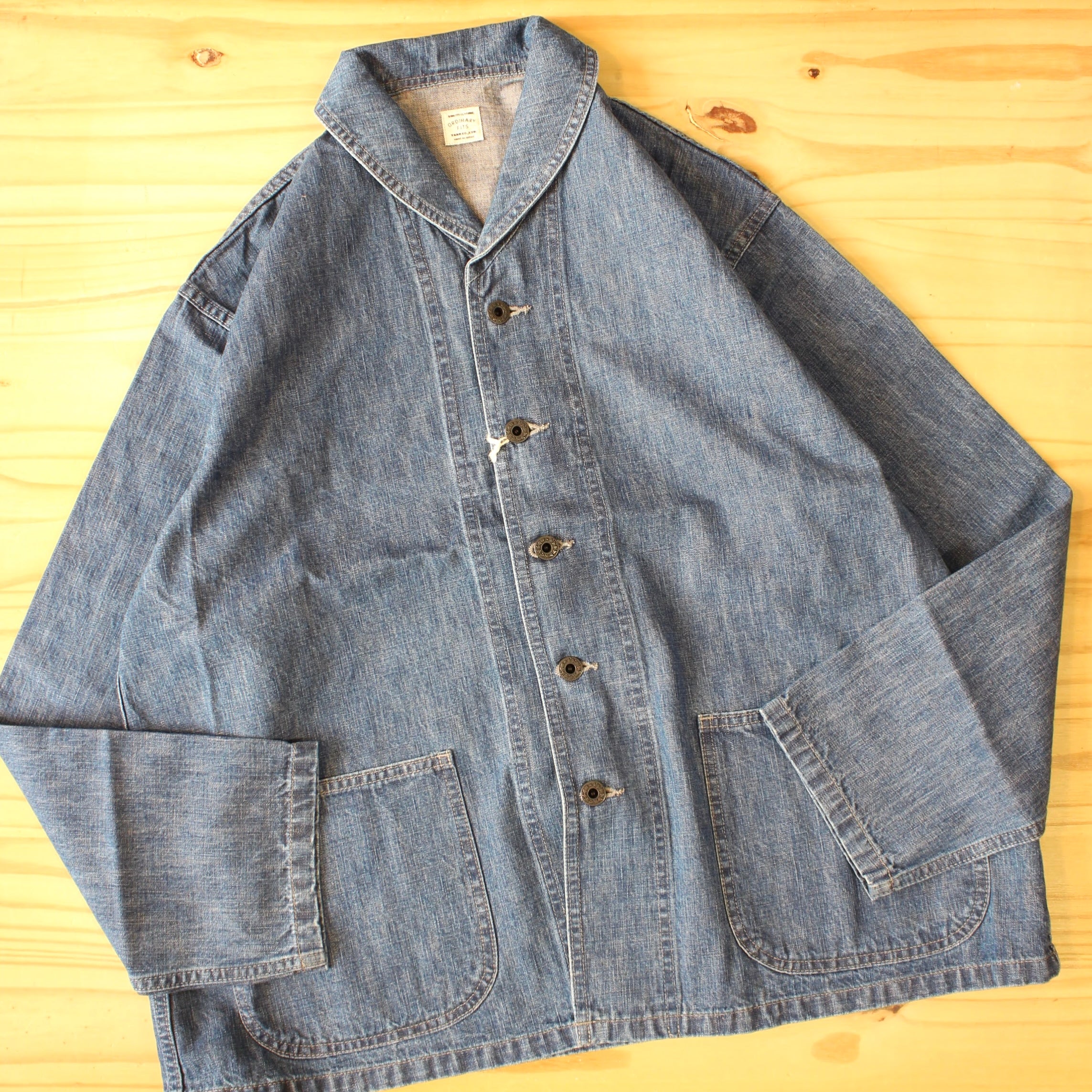 ORDINARY FITS - 10OZ DENIM USN COVERALL (USED WASH) – WHERE.