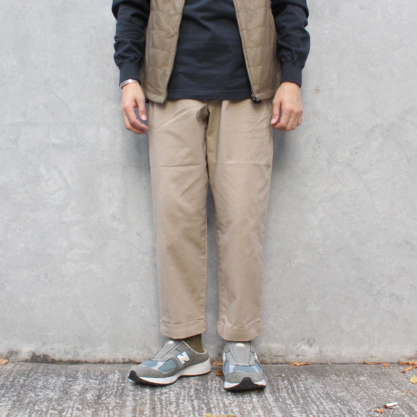 WILD THINGS JAPAN - 2 TUCK FRENCH CHINO