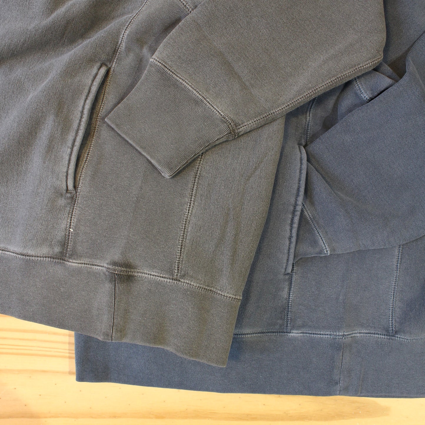 FELCO - 12OZ FRENCH TERRY L/S CLASSIC INVERSE WEAVE V GUSSET POCKET SWEAT