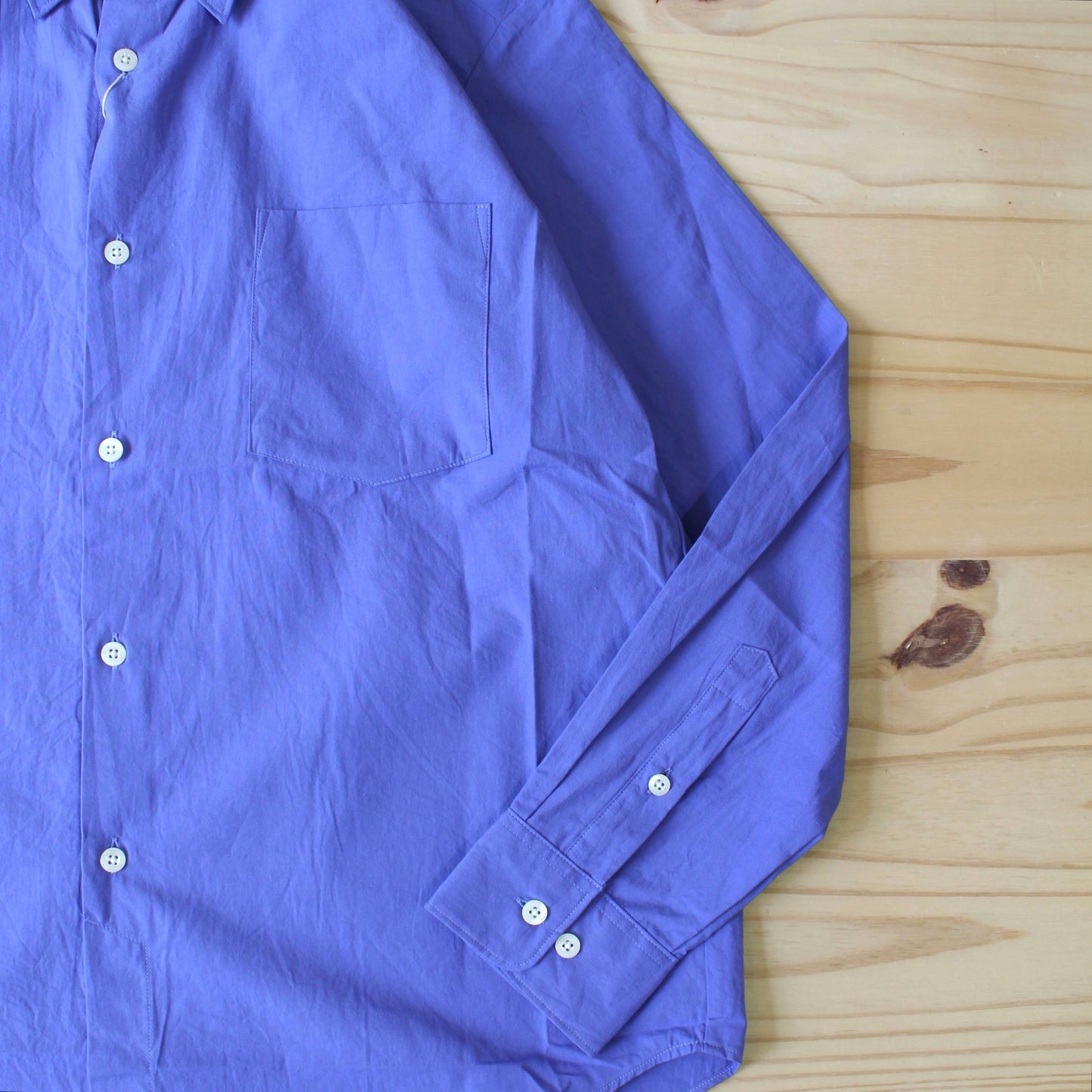 MANUAL ALPHABET - 
BROAD CLOTH LOOSE FIT RC SHIRT