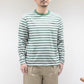 FELCO -
 L/S BINDER NECK CREW STRIPE POCKET TEE
