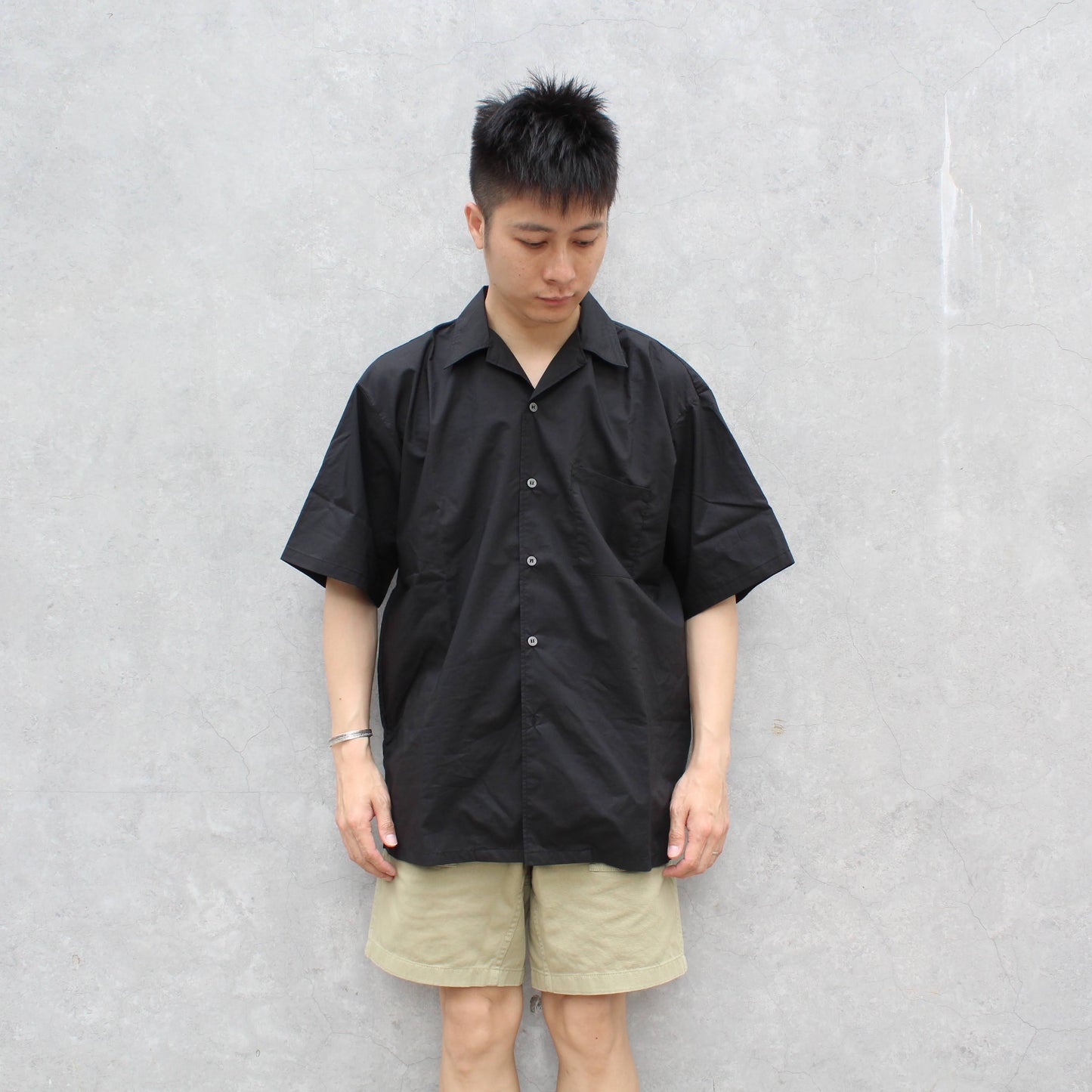 FLISTFIA -
 OPEN COLLAR S/S SHIRTS