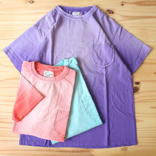 RIDING HIGH TOKYO - 
USA JERSEY SUN FADE POCKET TEE