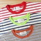 SOGLIA - OPEN END S/S BORDER TEE