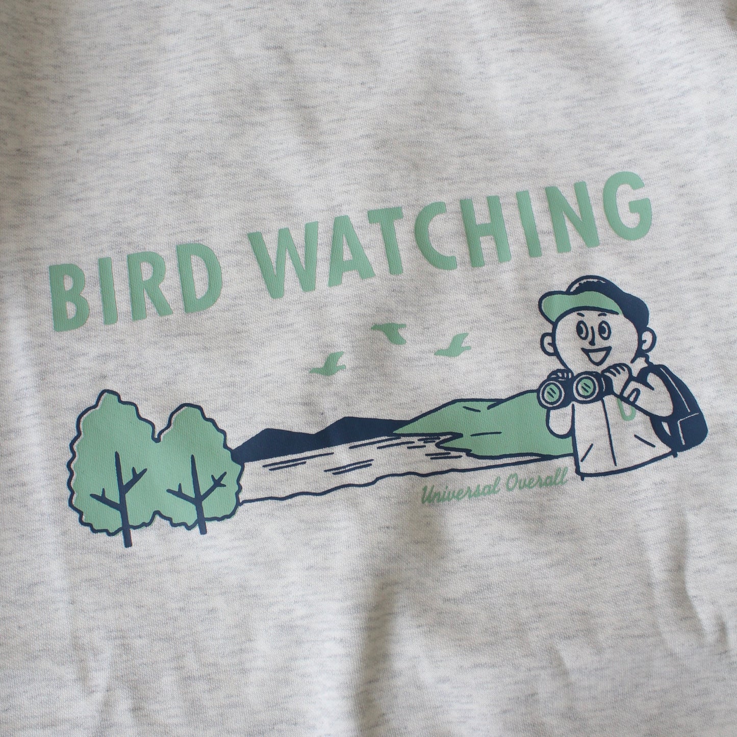 UNIVERSAL OVERALL Japanese version-
 PLAY WORK PLAY WINDY BIRD WATCHING S/S TEE