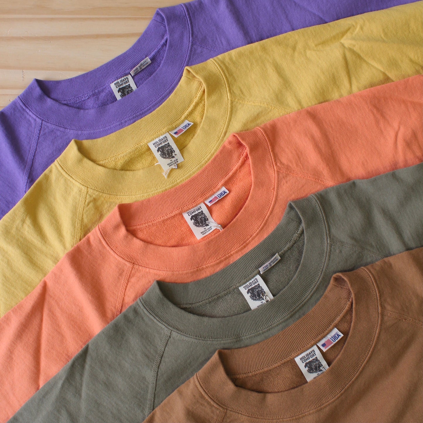 RIDING HIGH - 7.5OZ USA FRENCH TERRY RAGLAN SWEAT