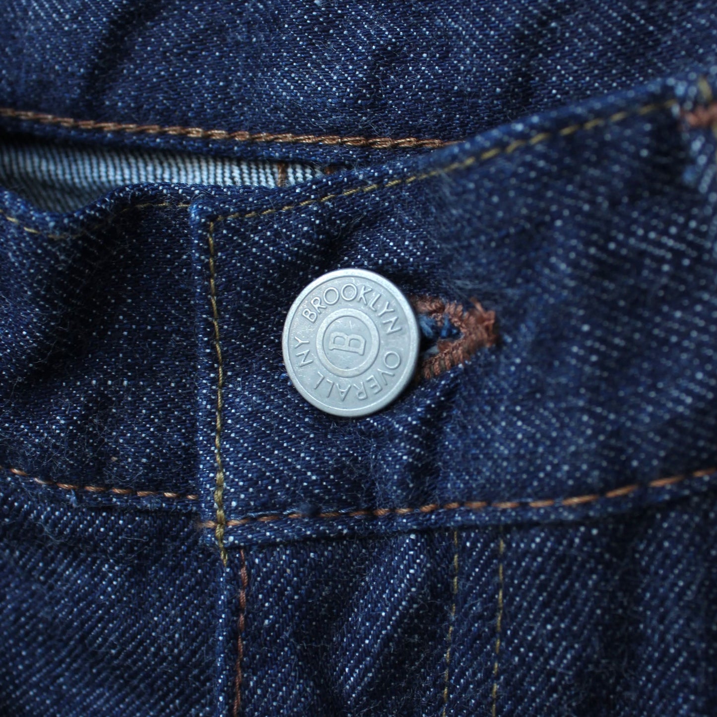 BROOKLYN OVERALL - 
13OZ TAPERED DENIM PANTS