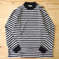 Ordinary Fits -
 MOCK NECK BORDER TEE