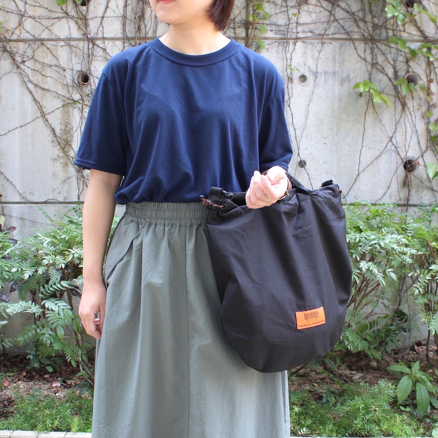 UNIVERSAL OVERALL JAPAN -
 Gabardine 2Way Pouch L