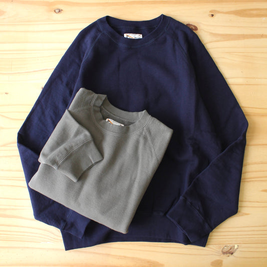 FELCO - 12oz TERRY L/S RAGLAN CREW RELAX FIT