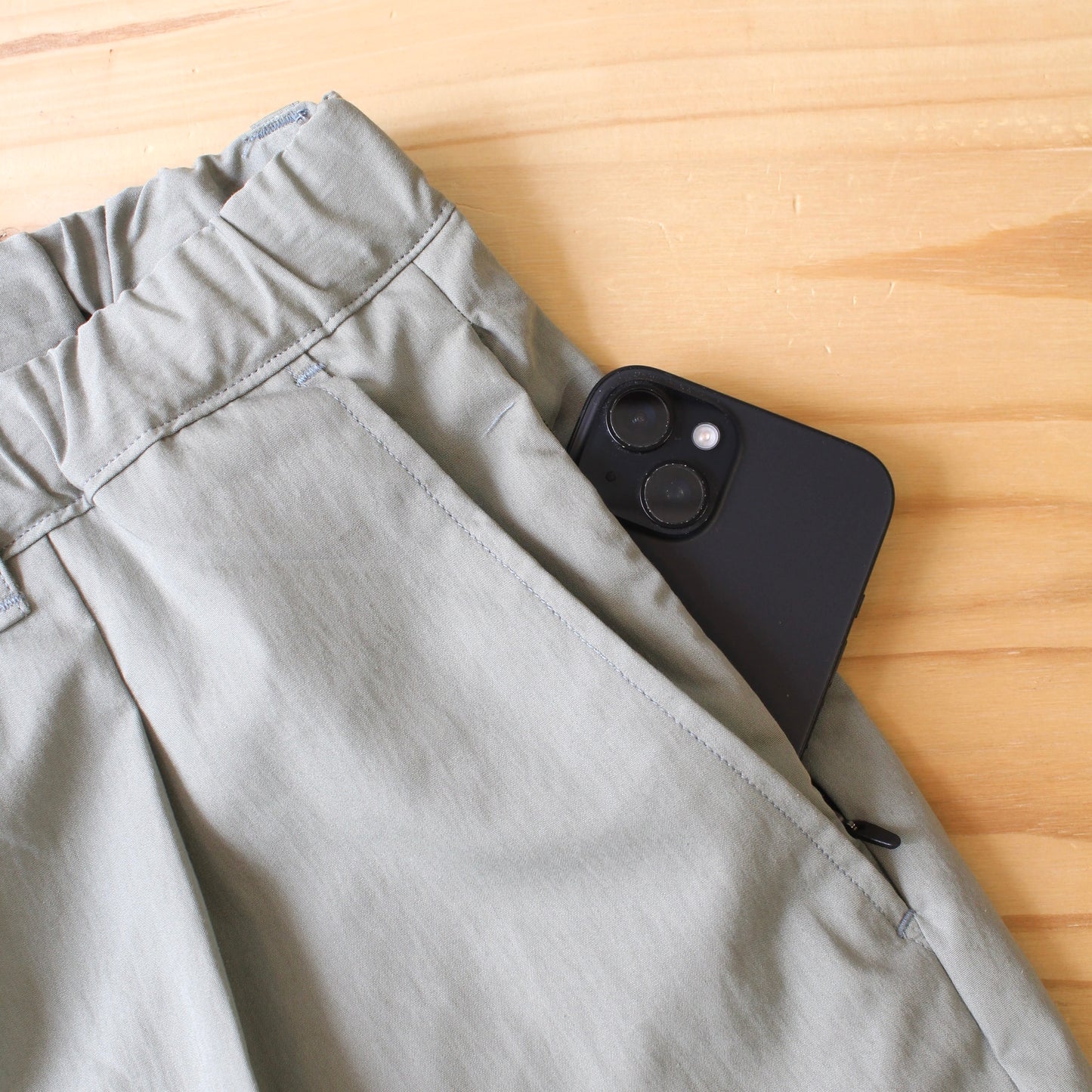 MANUAL ALPHABET -
 COTTON NYLON WEATHER PANTS