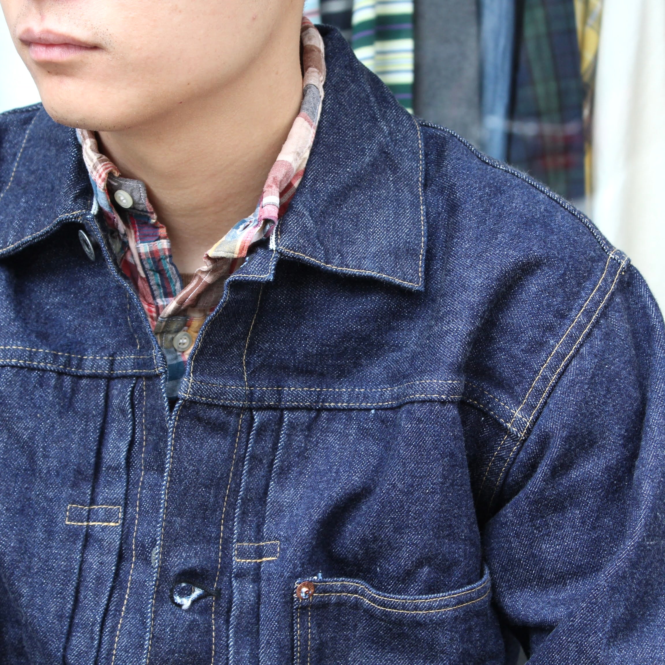 WORKERS - 14.7OZ INDIGO DENIM JACKET – WHERE.