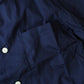 AHE HEE - S/S OPEN COLLAR NAVY SHIRT