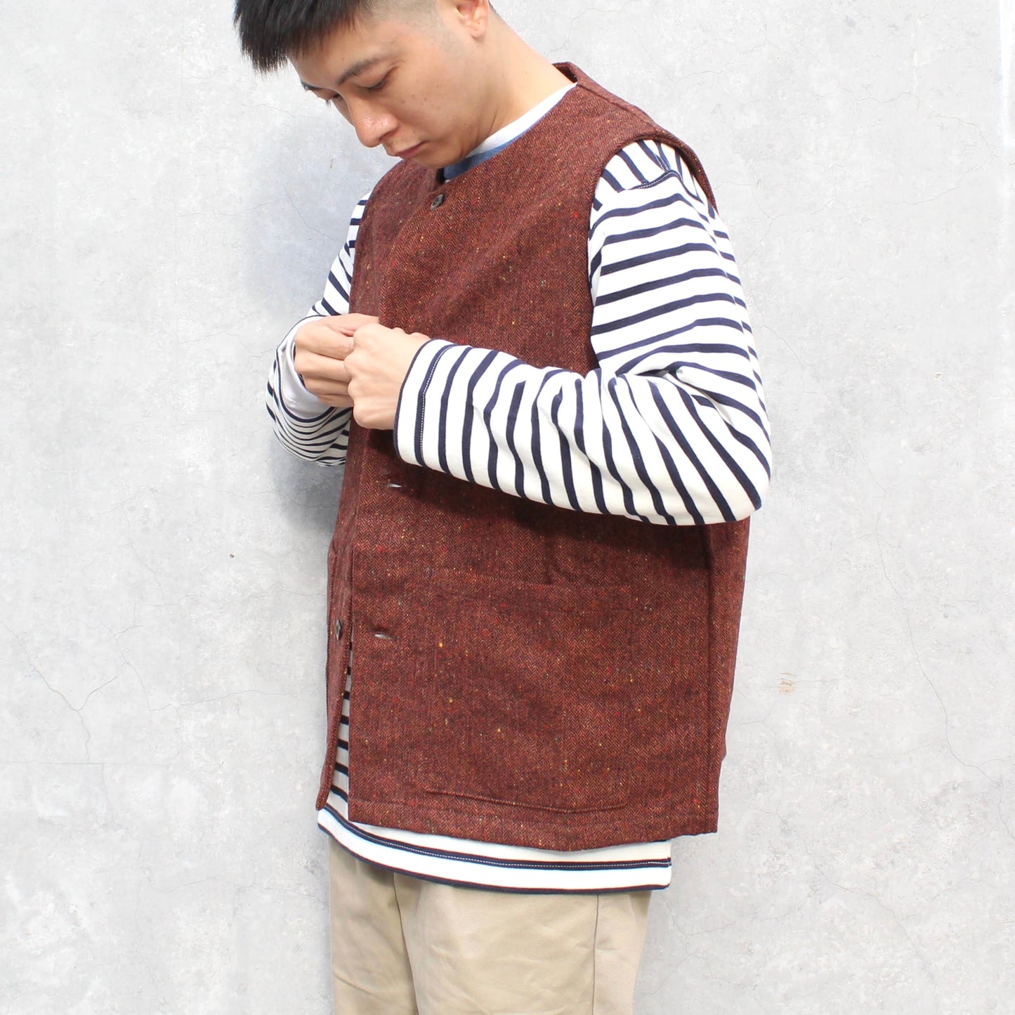 RIDING HIGH - HERRINGBONE THE TOWN VEST